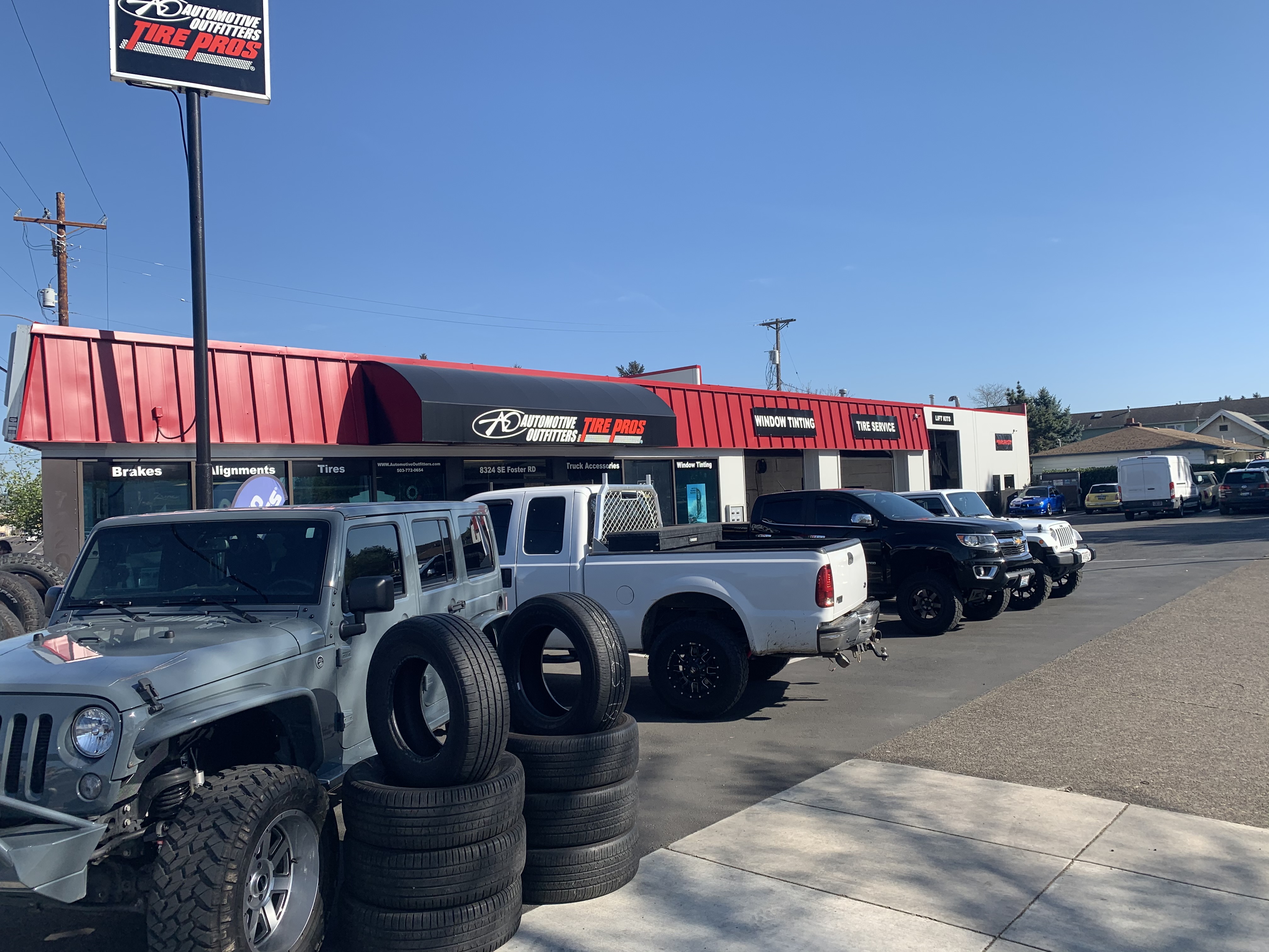 Automotive Outfitters Storefront
